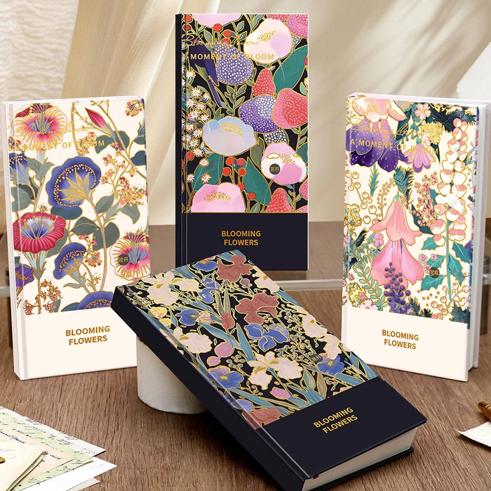 Horizontal Hardcover Notebook Thickened Paper High-end Stationery