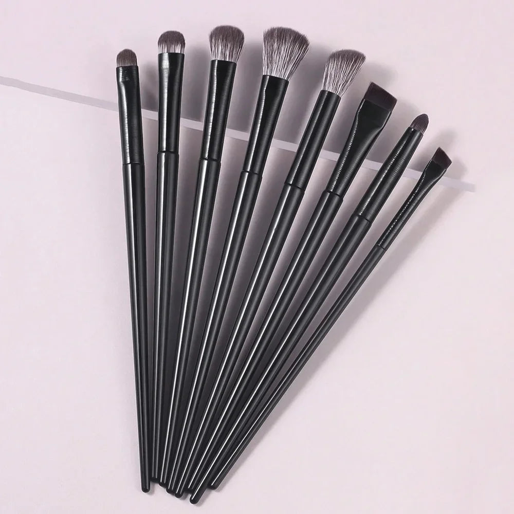 8-Piece Eye Makeup Brush Set – Eyeshadow, Liner & Brow