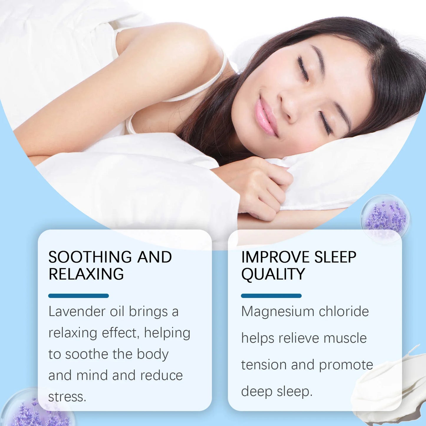 Magnesium Body Cream – Sleep Aid, Muscle Relief & Hydration