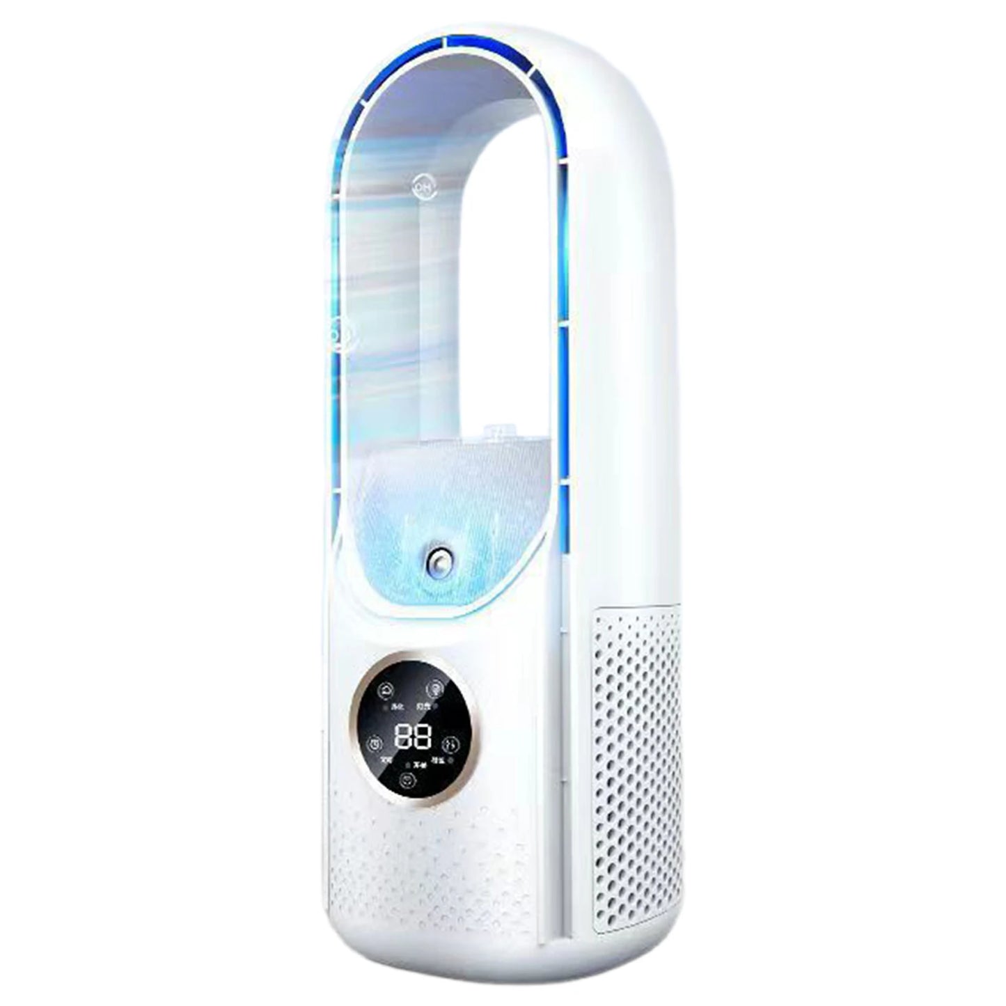 3-in-1 Portable Mini Air Cooler Fan & Humidifier | USB Desk Fan