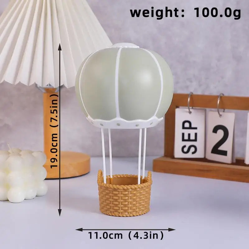 Hot Air Balloon Cake Topper – Gender Reveal & Baby Shower