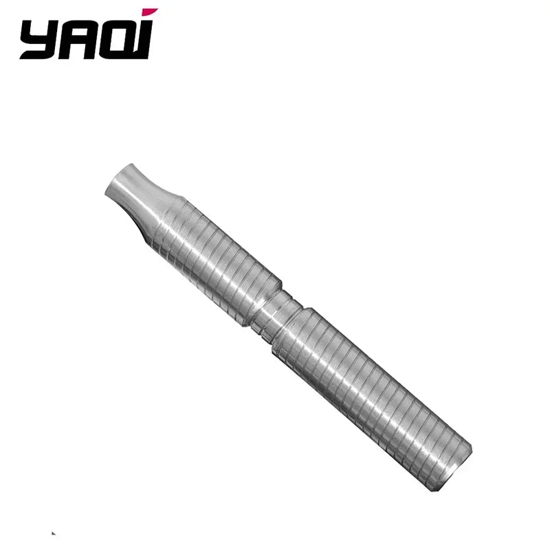 YAQI 88mm Solid Stainless Steel Material High Quality Safety Razor Handle Lightweight Durability Minimalism Razor Handle For Men Peaceful Pleasures Health and Wellness RH2108