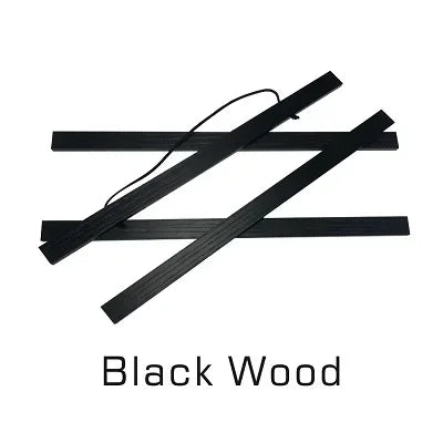 21-90cm Solid Teak Wood Magnetic Poster Hangers Photo Frame Scroll Canvas Paintings Frames for Picture DIY Wall Art Home Decor Peaceful Pleasures Health and Wellness CXK-Black Wood 80cm