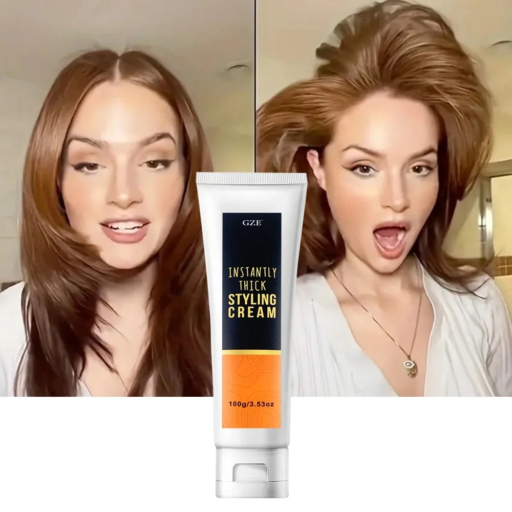 GZE Thick Styling Cream – Volumize, Texturize & Add Body Hair Styling Cream Peaceful Pleasures Health and Wellness