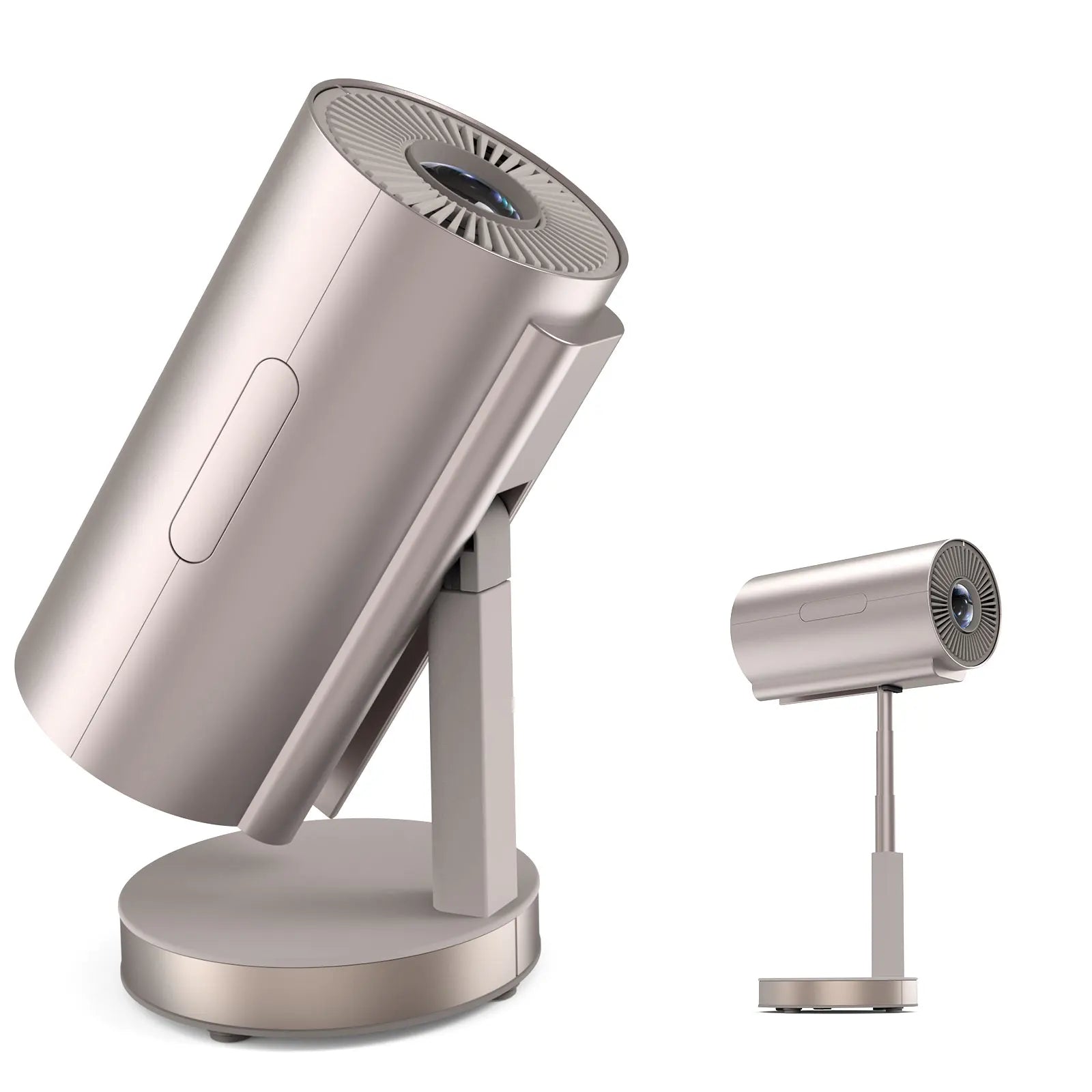 Portable Android Projector 90°Adjust Stand Hight Adjustable Dustproof 1080p Support 4K WiFi and Bluetooth (Mini TS3) Peaceful Pleasures Health and Wellness UK Plug