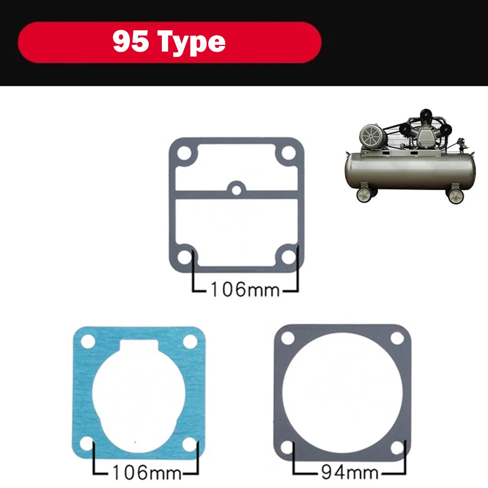 3In1 Air Compressor Cylinder Head Base Valve Plate Gaskets Washers 51