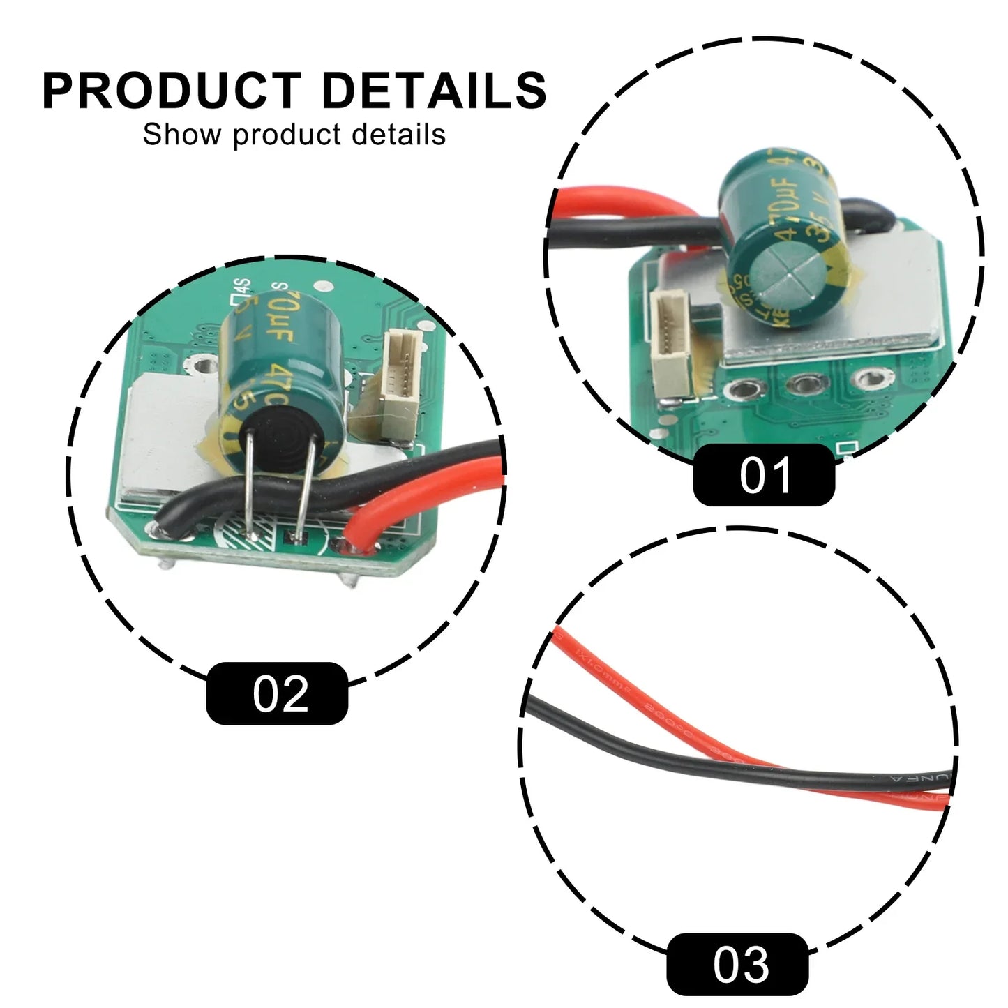 21V Brushless Drill Control Board | Drive Controller Circuit