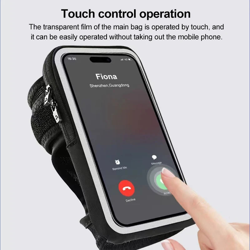 Armband On The Phone Mobile Phone Bag Wrist Armbands Mp3 mp4 Bags Sports Cell Phone Holder Cell Phone Accessories Woman Sports Peaceful Pleasures Health and Wellness