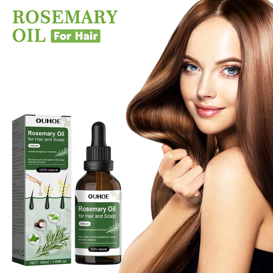 Rosemary Oil for Hair Growth & Loss Prevention 50ml Hair Growth Oil Peaceful Pleasures Health and Wellness