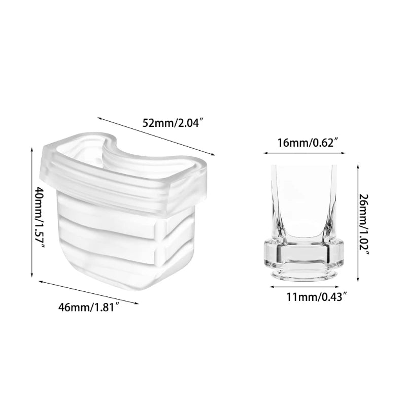 Breast Pump Duck Beak Valves & Membranes – Silicone 4-Piece Set