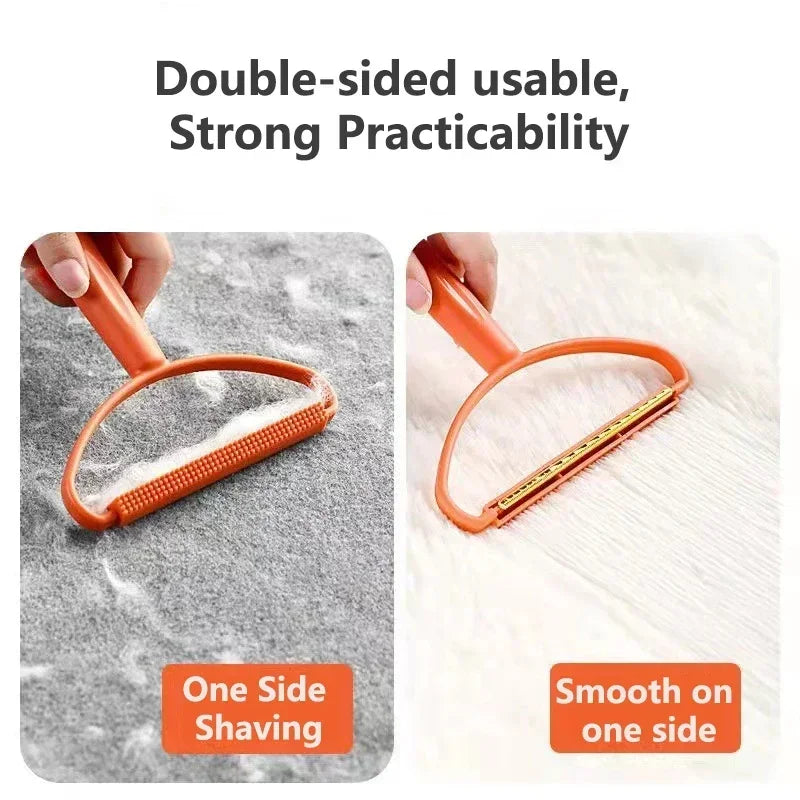 Double-Sided Manual Fabric Shaver & Pet Hair Lint Remover