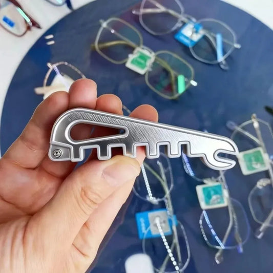 Eyeglass Leg Bending Adjustment Tool Leg Bending Repair Tool Eyeglass Frame for Leg Bending Adjustment Eye Glasses Accessories Peaceful Pleasures Health and Wellness