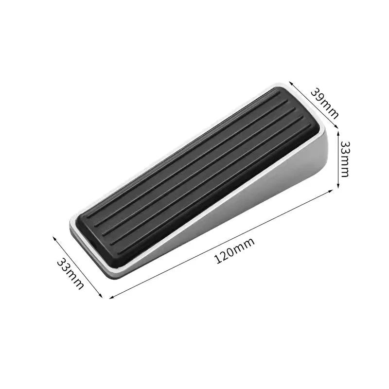 New Heavy Duty Door Stopper Adjustable Spring Loaded Wedge For Bottom Of Door Tall Non-Slip Door Stop For Home Office Dodgers Peaceful Pleasures Health and Wellness A1