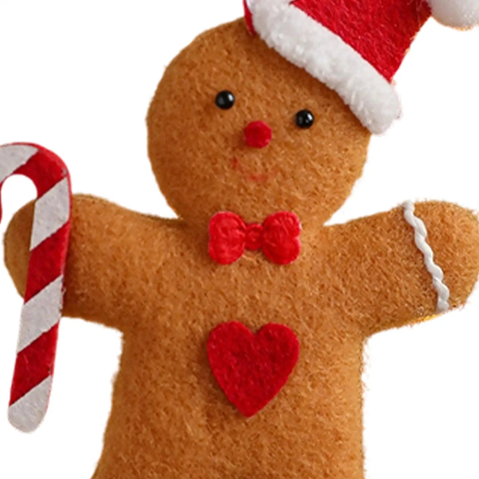 Gingerbread Christmas Ornament Festive Reusable Cute Cartoon Holiday Decor Christmas Gingerbread Figurines Ornaments For Dining Peaceful Pleasures Health and Wellness