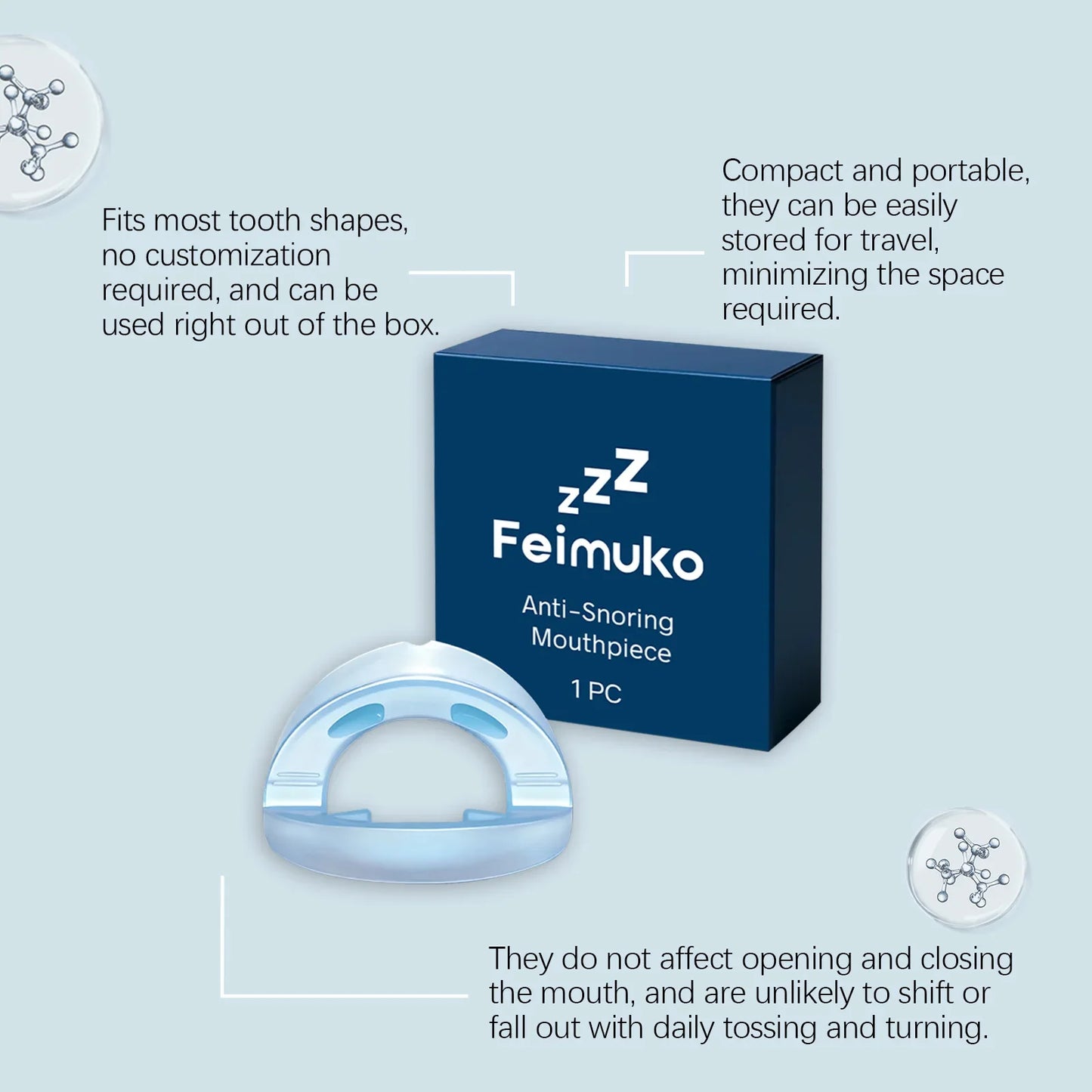 Night Dental Guard – Anti-Snoring & Teeth Grinding Protection