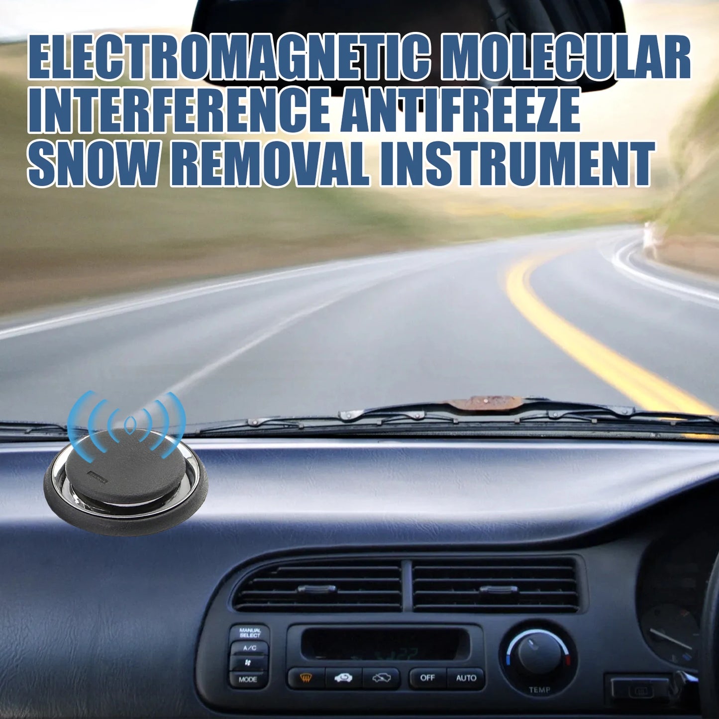 Portable Car Defroster Snow Removal & Anti-Fog Device