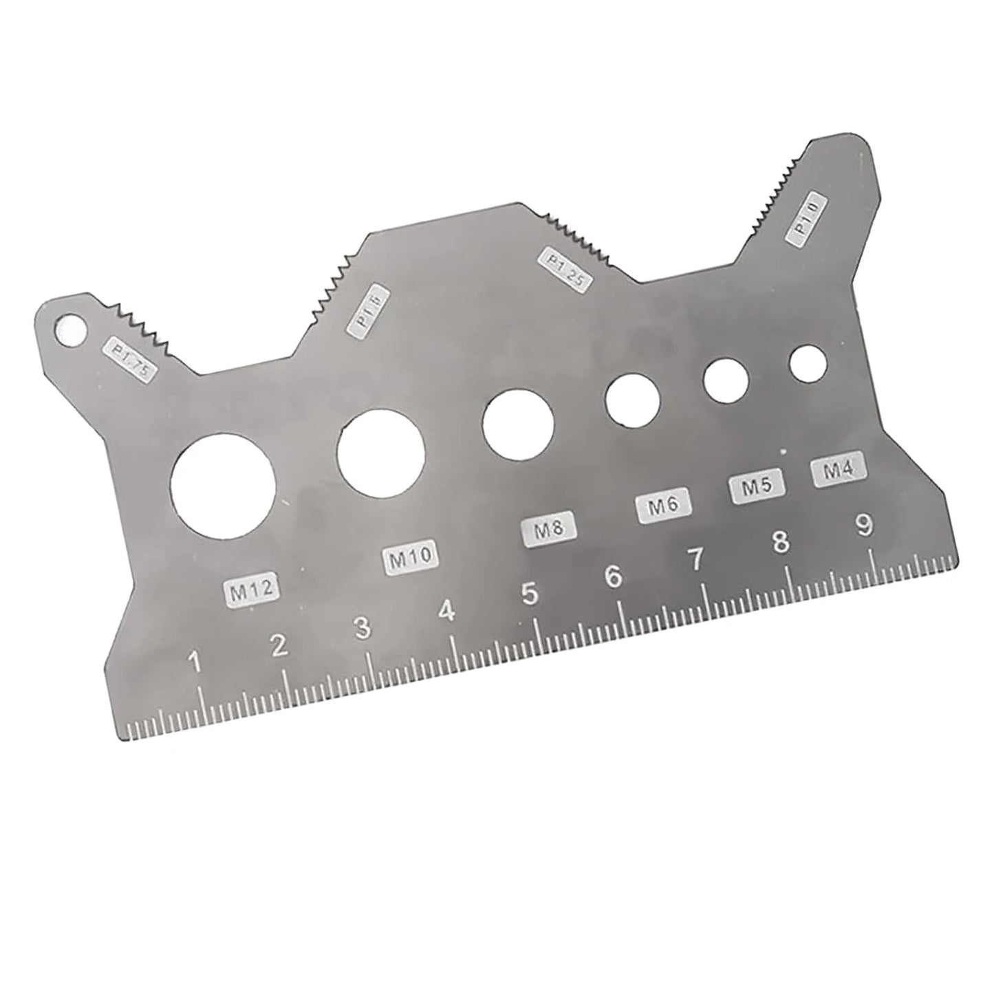 Screw Thread Pitch Gauge | Metric & Imperial Bolt Measuring Tool
