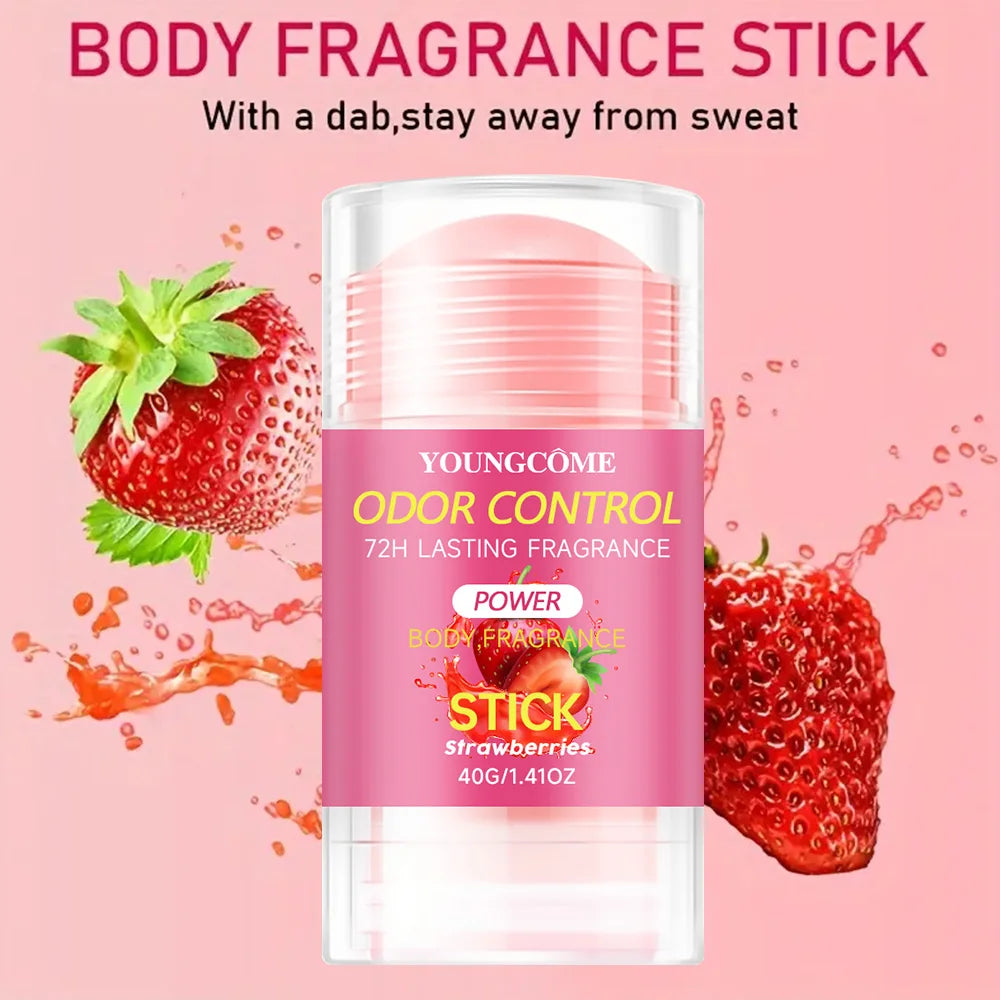 Odor Control 72h Lasting Fragrance Body Odor Remove Cream Removal Armpit Refreshing Antiperspirant Lasting Aroma Deodorant Peaceful Pleasures Health and Wellness