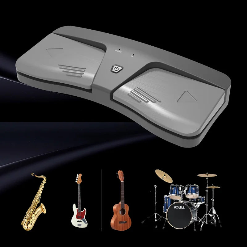 Wireless Page Turner Pedal Bluetooth Turning Remote Foot Control