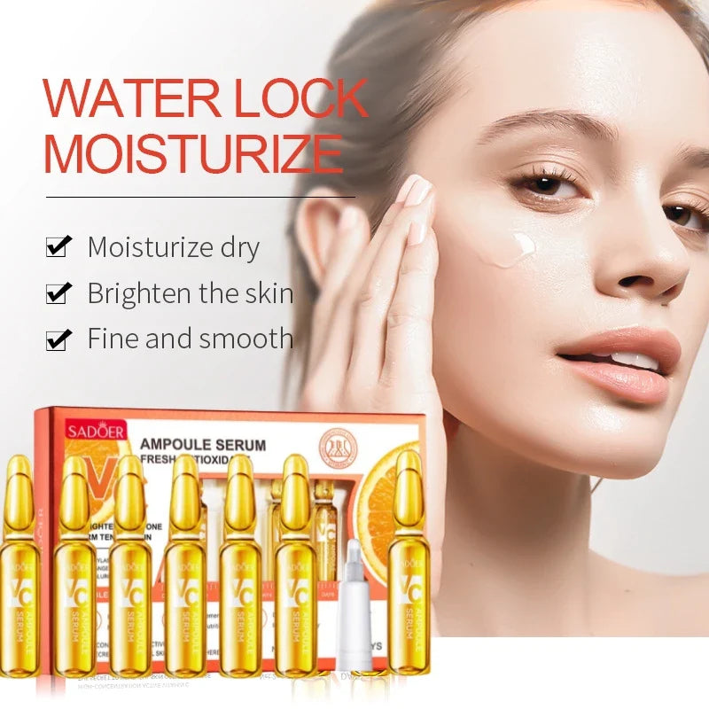 SADOER Vitamin C Ampoule Essence 7x2ml – Brightening Serum