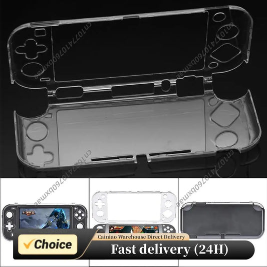 Shell Frame Fit Delicate Design Crystal PC Shell Shockproof Protective Cover Frame Fit for Nintend Switch Lite Peaceful Pleasures Health and Wellness
