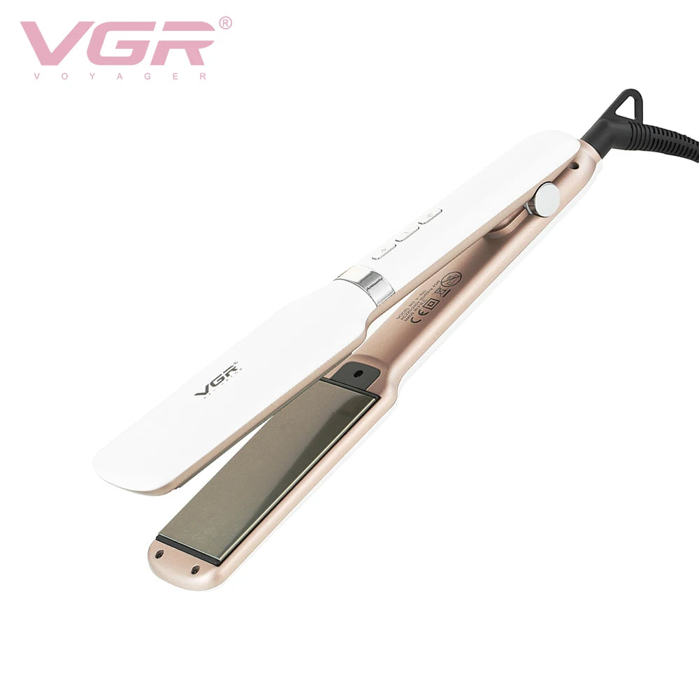 VGR Professional Perm Splint Dormitory Home Straight Hair Curling Convenient Hair Care Adjustable Hair Straightener V-520 Peaceful Pleasures Health and Wellness