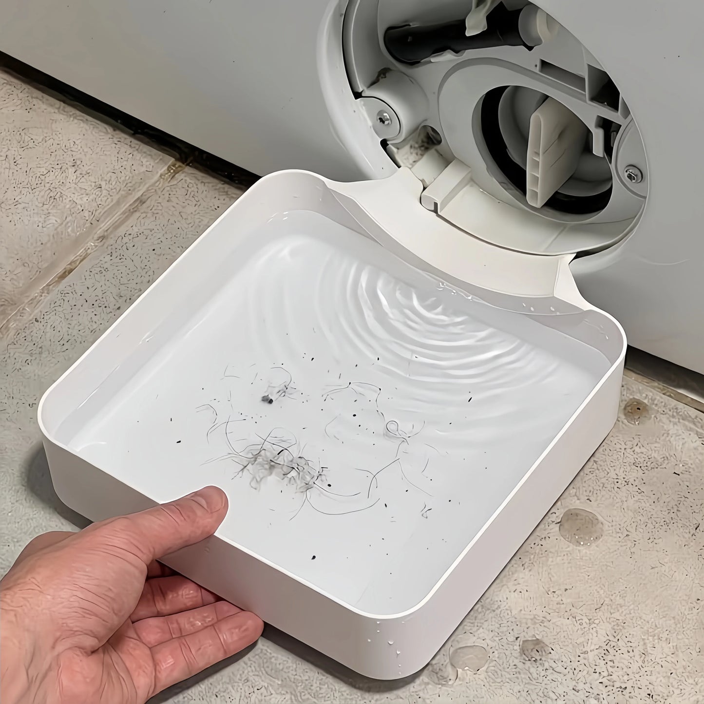 Washing Machine Drain Tray Water Catch Box Leak Proof Pan Drum Washer