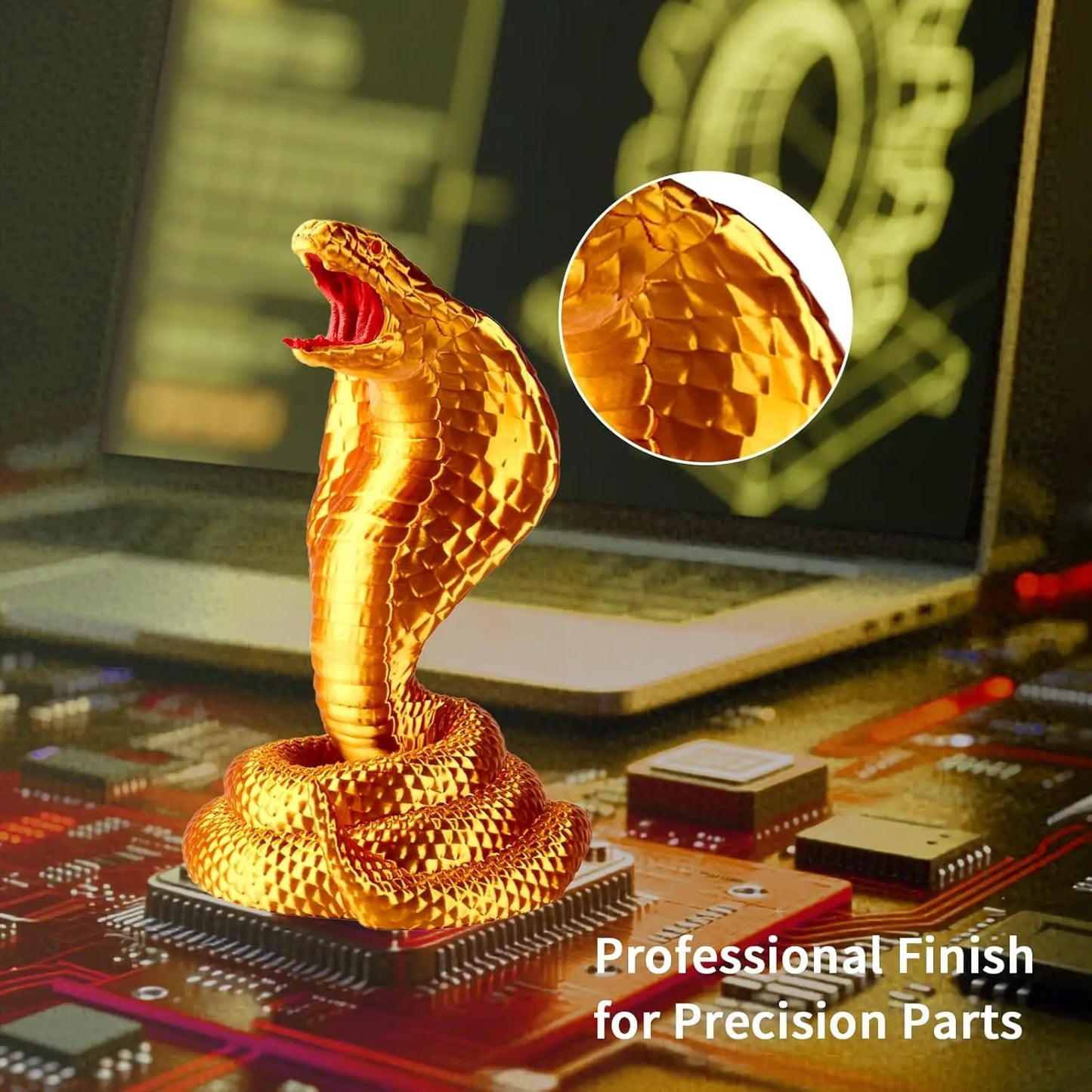 Silk PLA Filament 1.75mm Metal Shine 250g–1kg | DINGSUN 3D