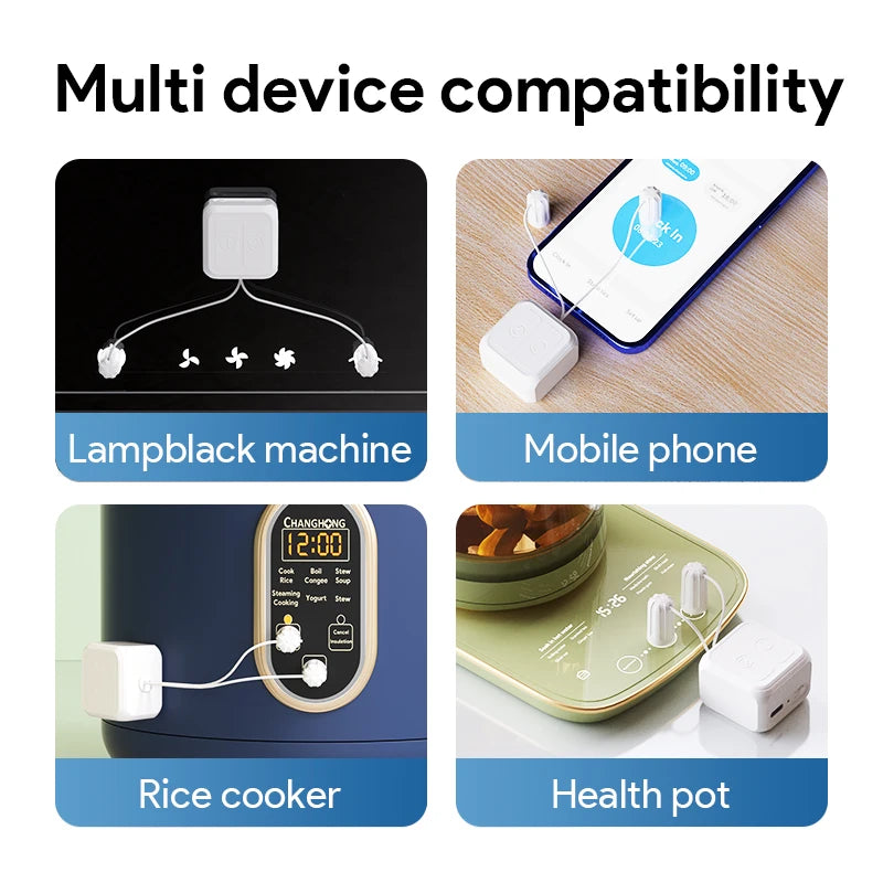 Tuya Smart Finger Robot Touch Screens Bluetooth Wireless Touch Switch Fingerbot Work With Alexa Google Home Voice Assitant Peaceful Pleasures Health and Wellness