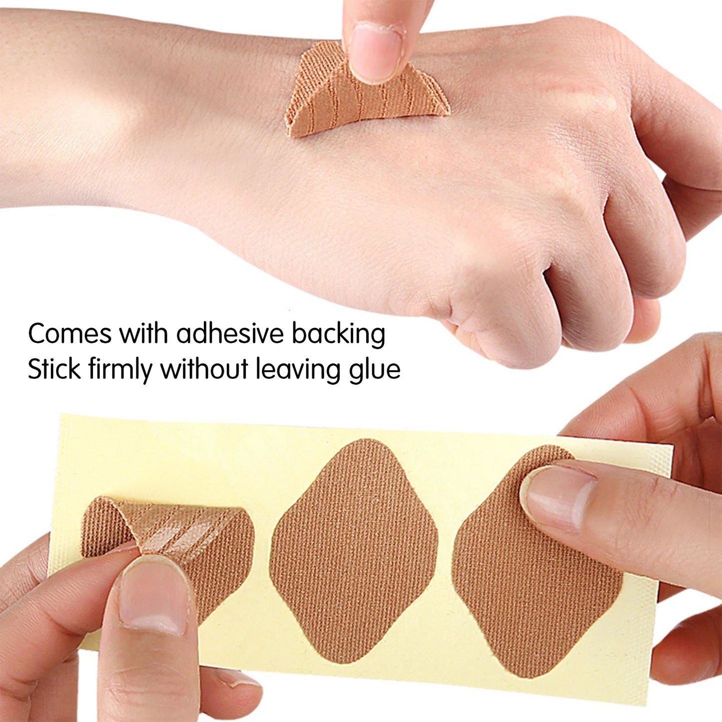 Transparent Heel Pads 3Pcs Per Sheet 10 Sheets Per Pack Anti Blister Sweatproof Cushion Pads For Shoes Invisible Comfortable Peaceful Pleasures Health and Wellness