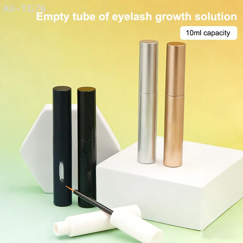 Empty 10ml Mascara Tubes with Brush Rod | Refillable Eyeliner
