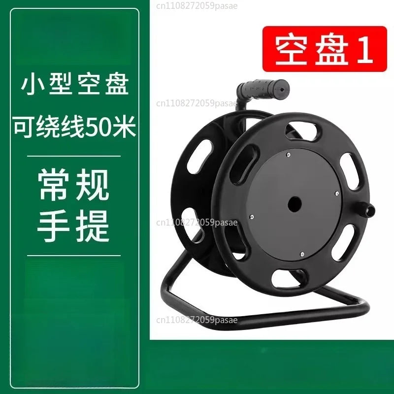 Stainless Steel Cable Reel – Network, Audio & Wire Spool Disk