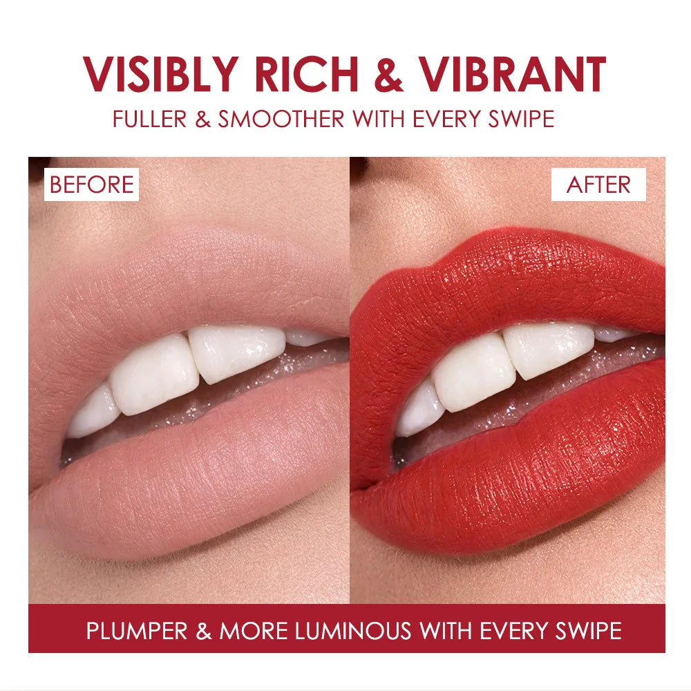 Matte Lip Tint Stain | Waterproof, High Pigment, Long-Lasting