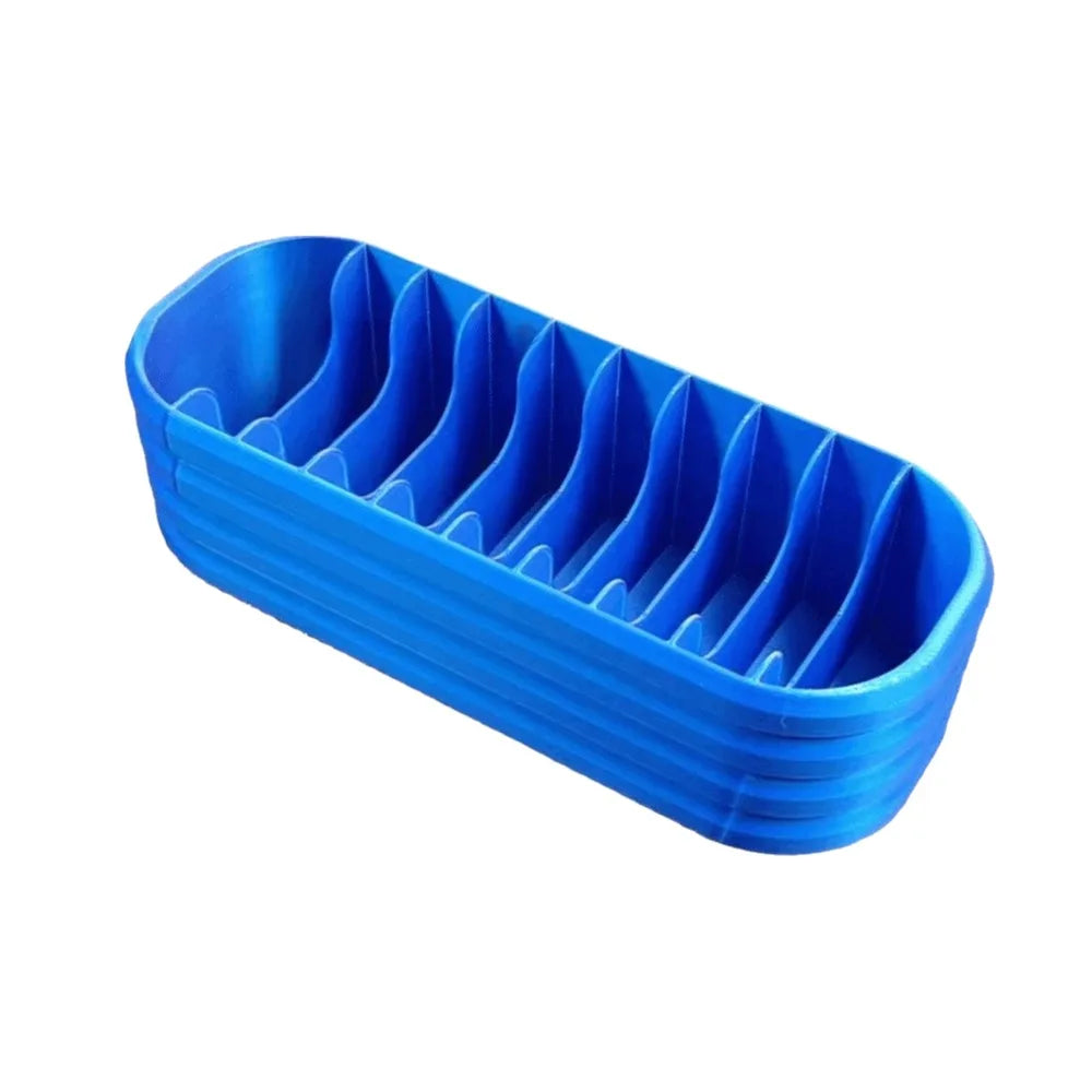 10-Grid Diamond Art Bead Storage Box | Gradient Organizer
