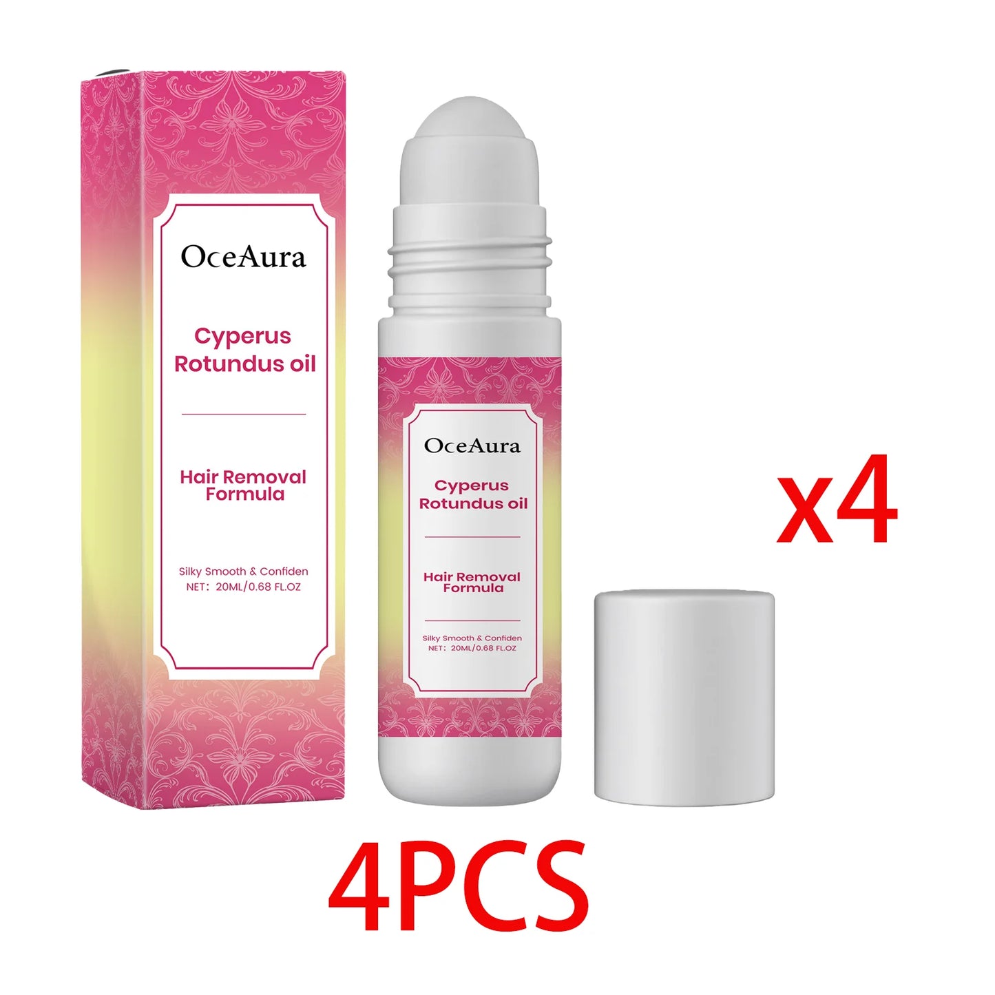 OceAura Post-Wax Rollerball Soothing Oil | Nutgrass Extract
