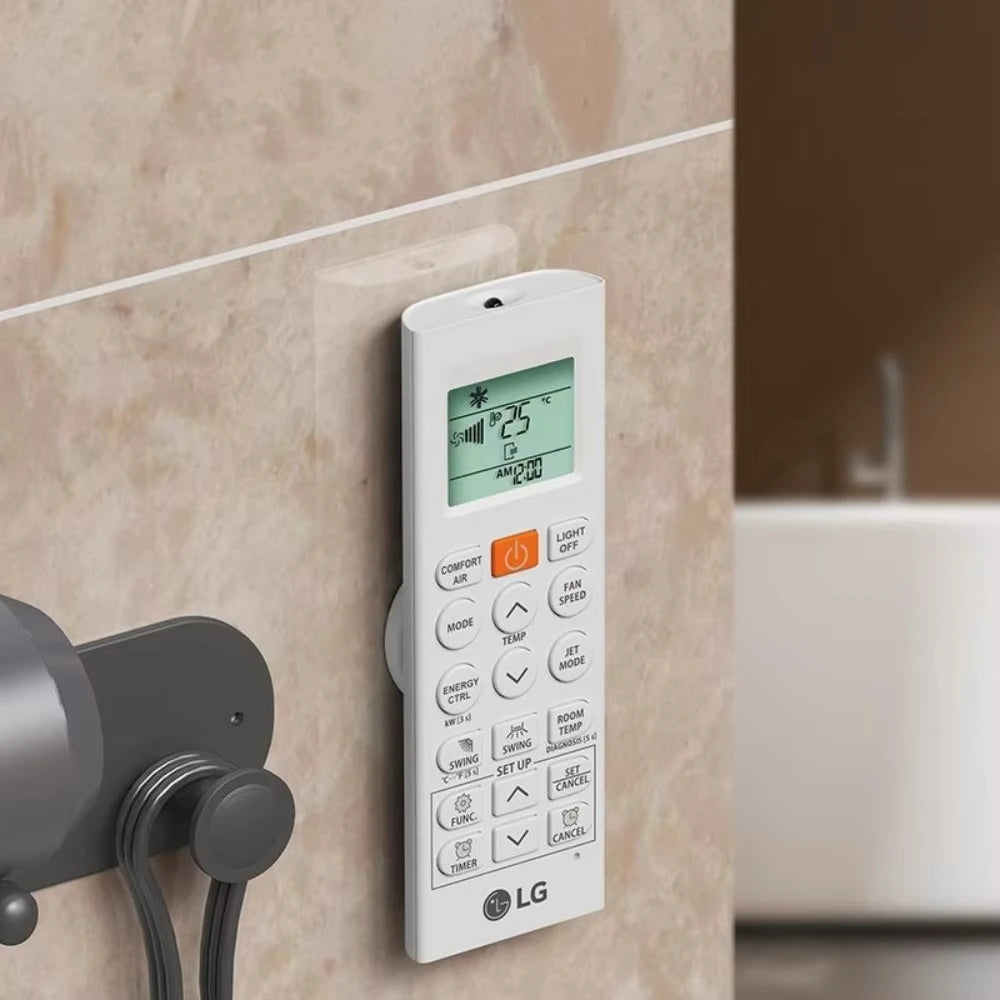 Magnetic Wall Mount Remote Control Holder – No-Drill Adhesive Peaceful Pleasures Health and Wellness