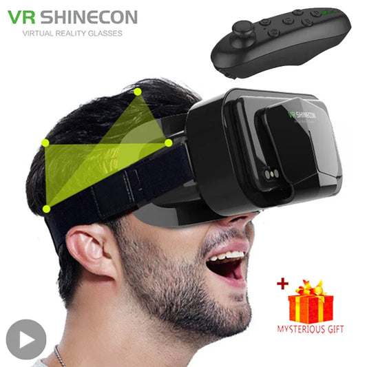 VR Headset Goggles for 4.7–7" Smartphones | 3D VR Glasses VR Headset Goggles Oasis Select