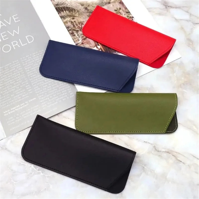 Soft PU Leather Glasses Case Pouch – Unisex Sunglasses Bag Eyeglass Case Pouch Peaceful Pleasures Health and Wellness