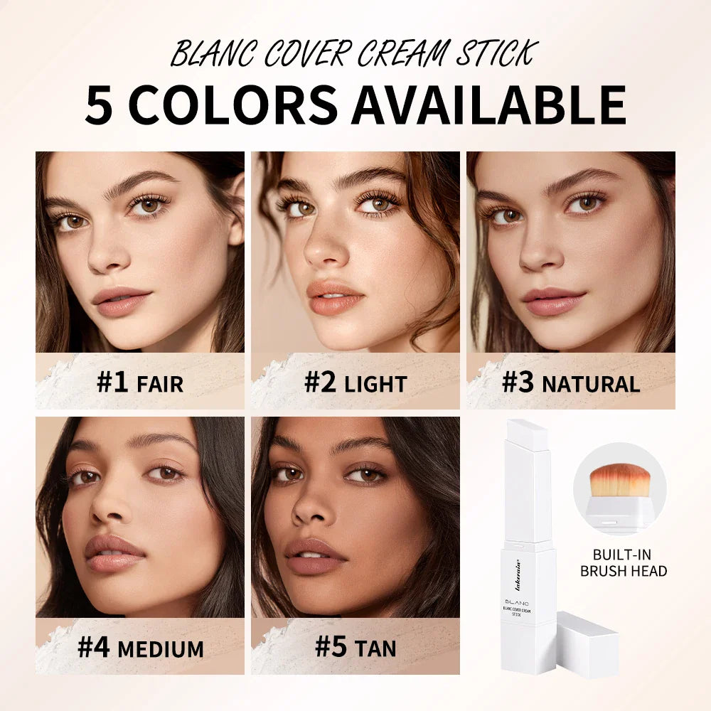 Color-Changing Foundation Stick – 2-in-1 Concealer & Base