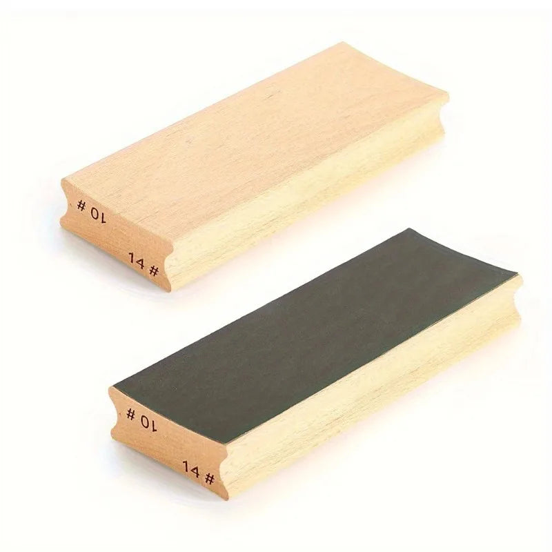 Dual-purpose Guitar Fretboard Radius Grinding Block Sandpaper