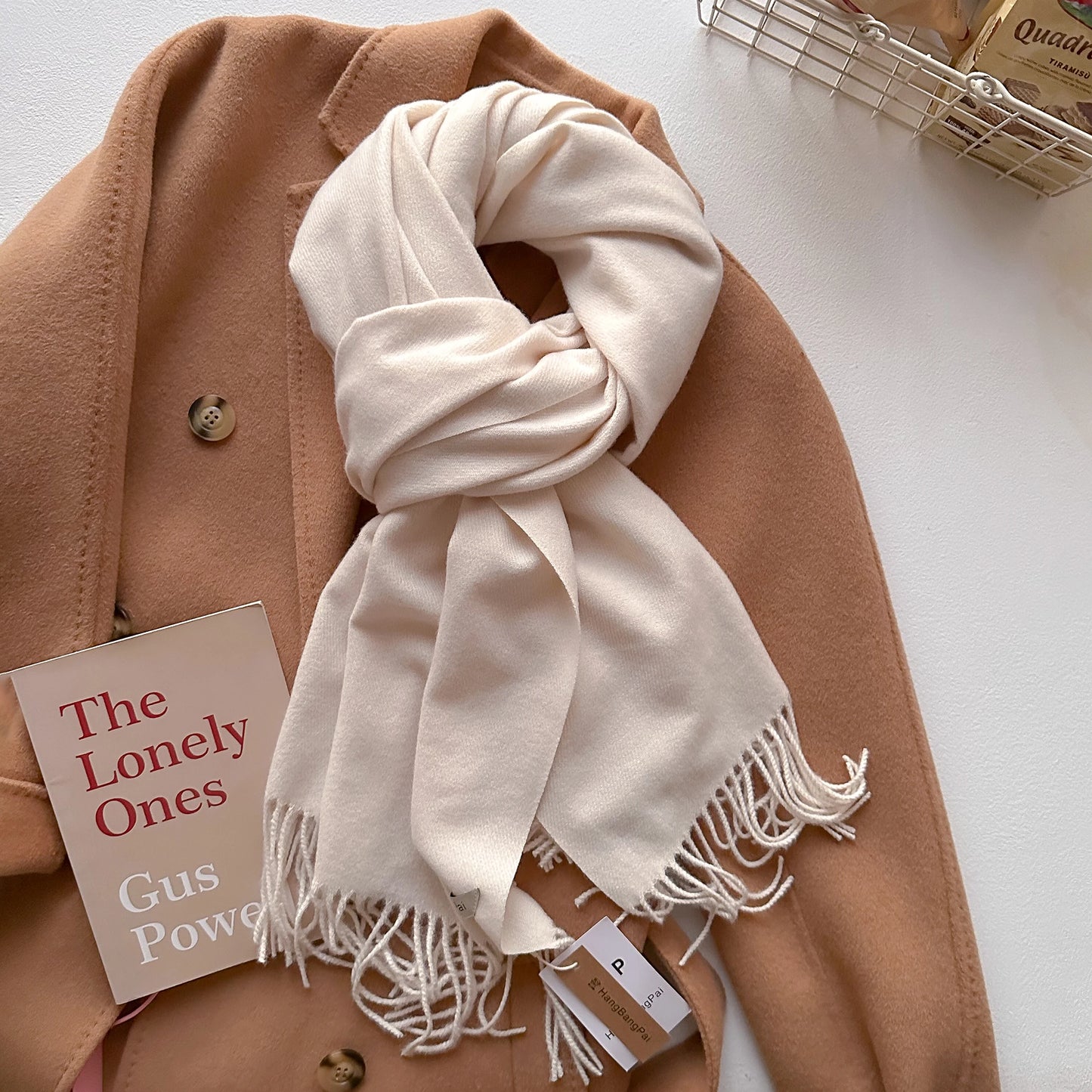 Women's Long Knit Winter Scarf – Shawl Wrap & Pashmina