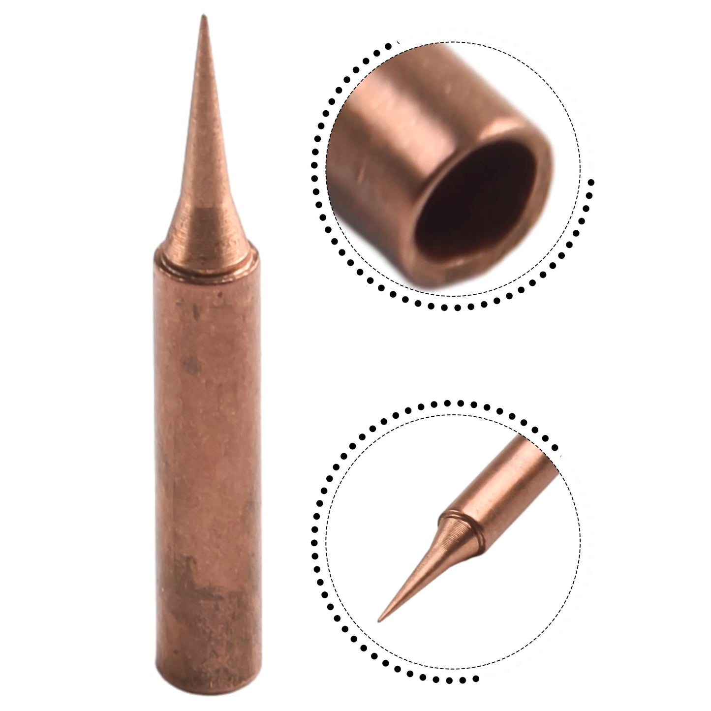 900M-T Copper Soldering Iron Tips Welding Solder Tip 933 907 951