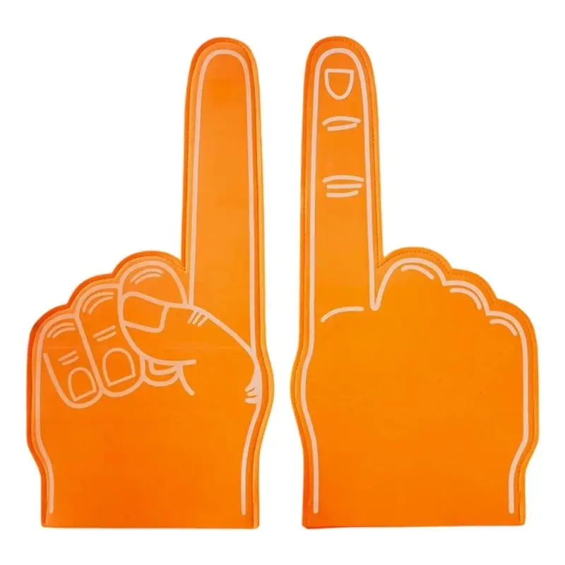 Oversized Foam Cheering Hands 2 Pack – Sports Fan Props