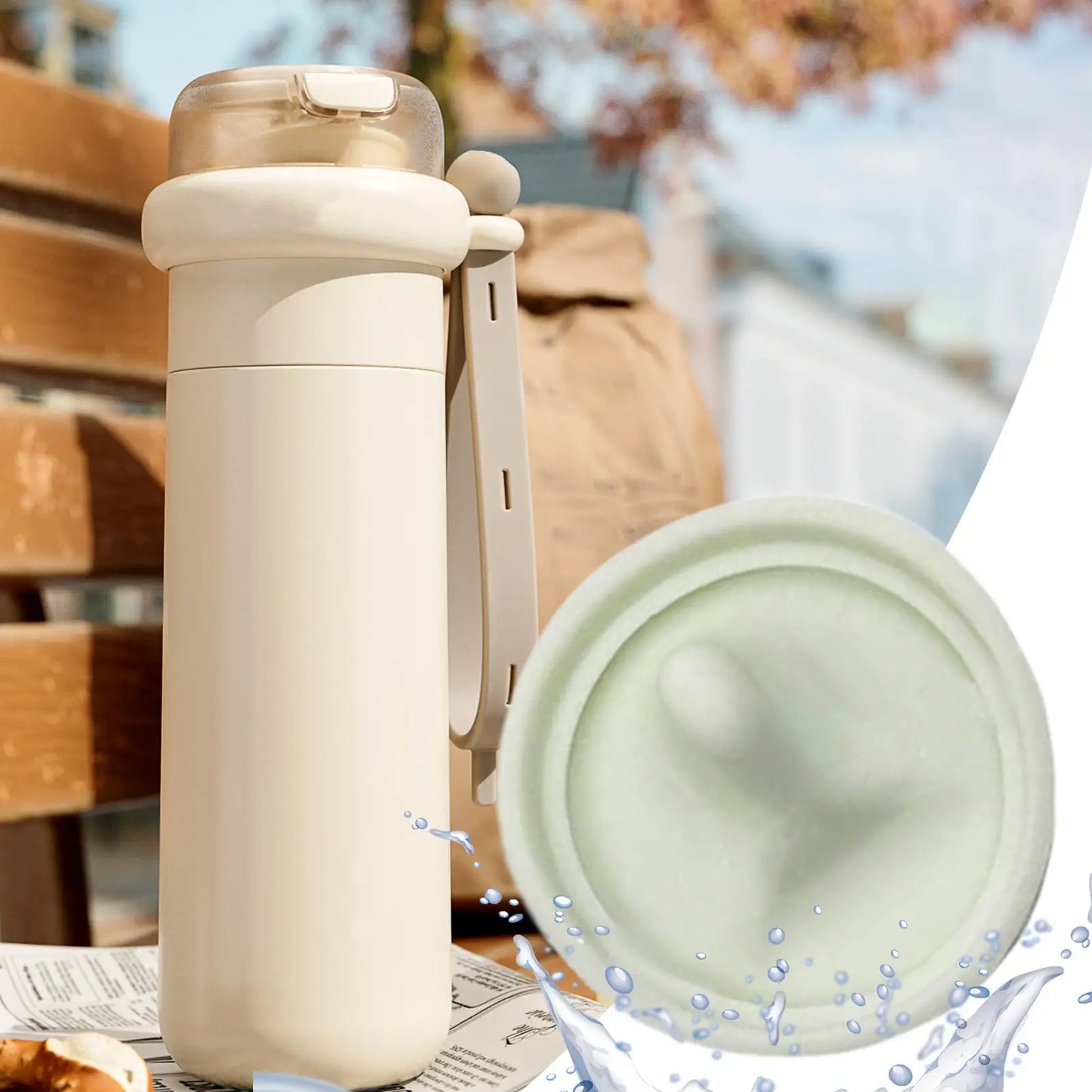 Silicone Water Bottle Leak Stopper | Spill-Proof Tumbler Seal