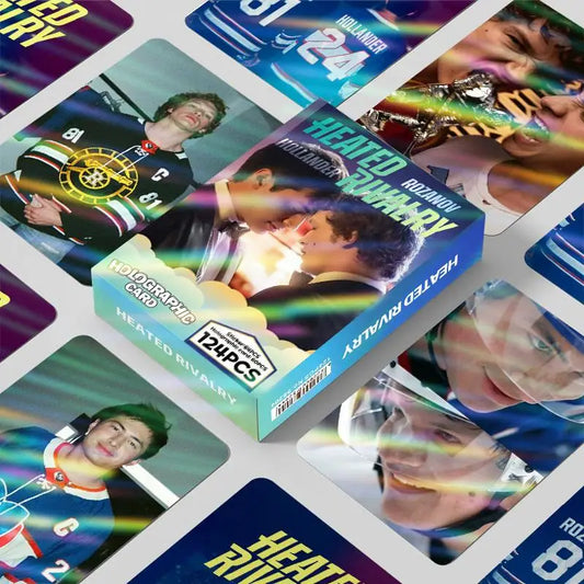 92- TV Drama Heated Rivalry Lomo Cards HD Photo Scrapbook Stickers Peaceful Pleasures Health and Wellness 124Pcs