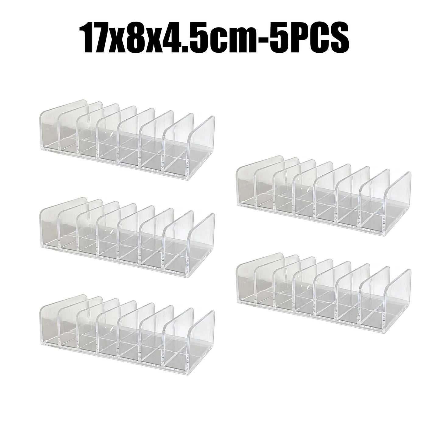 Acrylic Cosmetics Organizer – Lipstick & Skincare Storage Rack