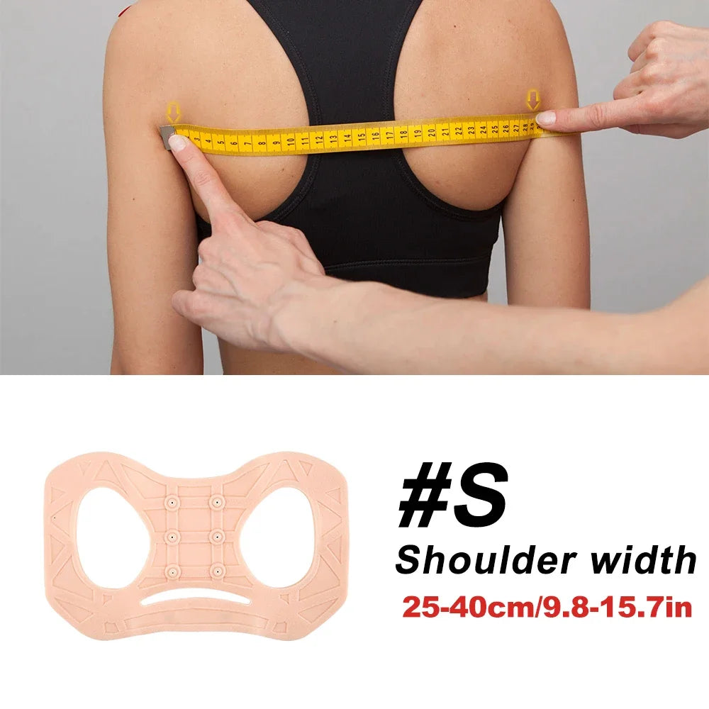1PCS Silicone Magnetic Posture Corrector for Women & Men, Back Brace, Shoulder Brace, Back Brace for Lower Back Pain Women Peaceful Pleasures Health and Wellness S-1PCS