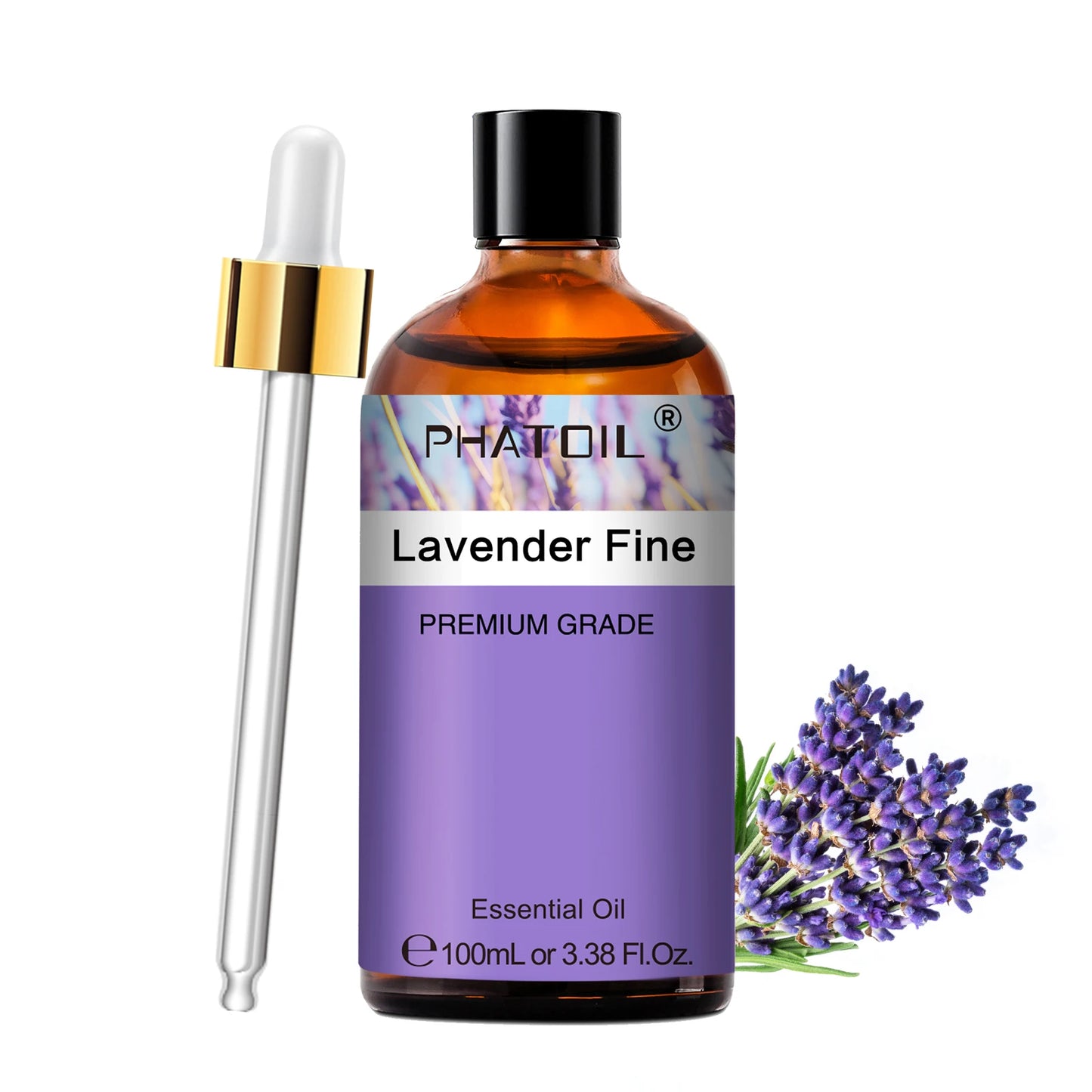 100ml Aromatherapy Essential Oil – Lavender, Rose, Vanilla, Eucalyptus & More for Diffuser & Candle Making