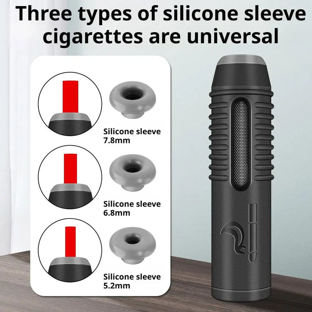 1Pcs Portable Car Ashtray Protection Smoke Sleeve For Lazy Person's Smoking Tool Car Ashtray Does Not Drop Ash Spill-Proof Peaceful Pleasures Health and Wellness