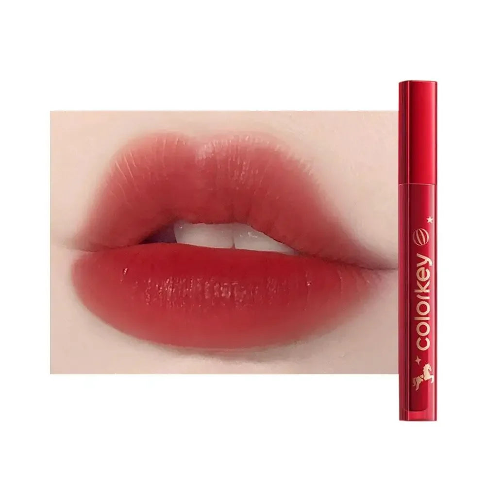 COLORKEY [Year of the Horse Limited Edition] Water Mist Lip Glaze Set Unique Gift Box Matte Velvet Lipstick Eyeshadow Makeup Peaceful Pleasures Health and Wellness R300 1